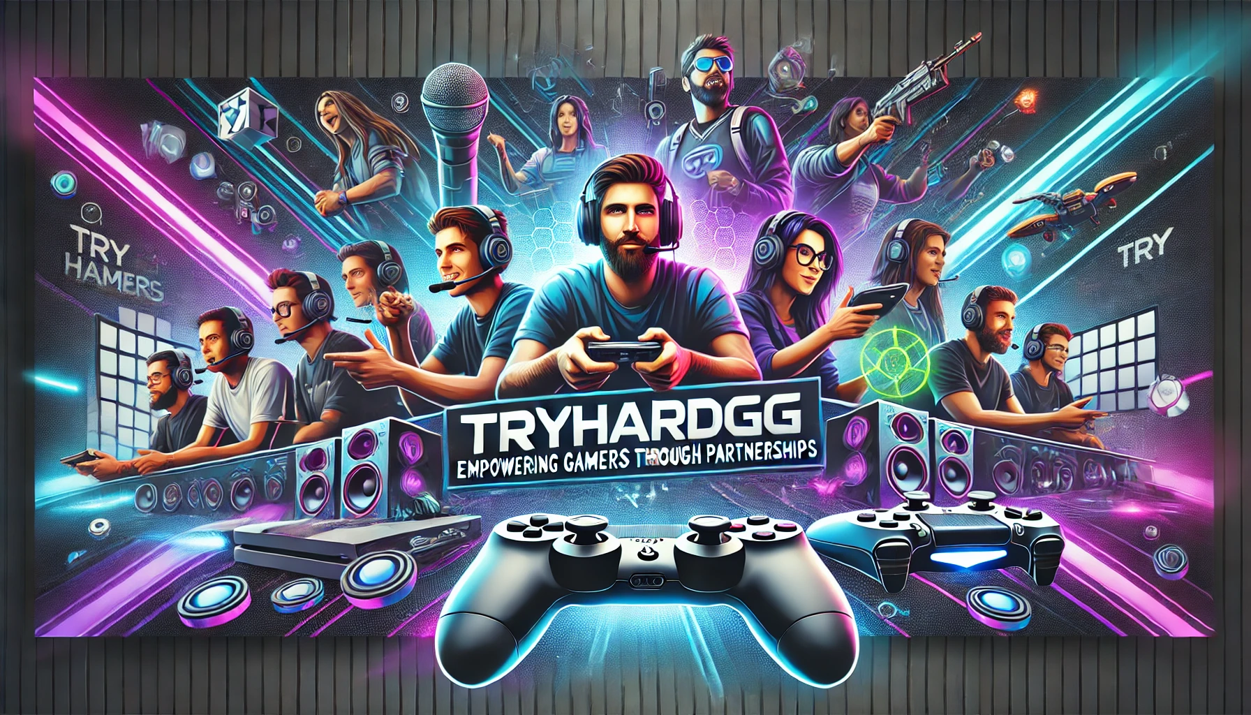 Collaboration with gamers from TryHardGG