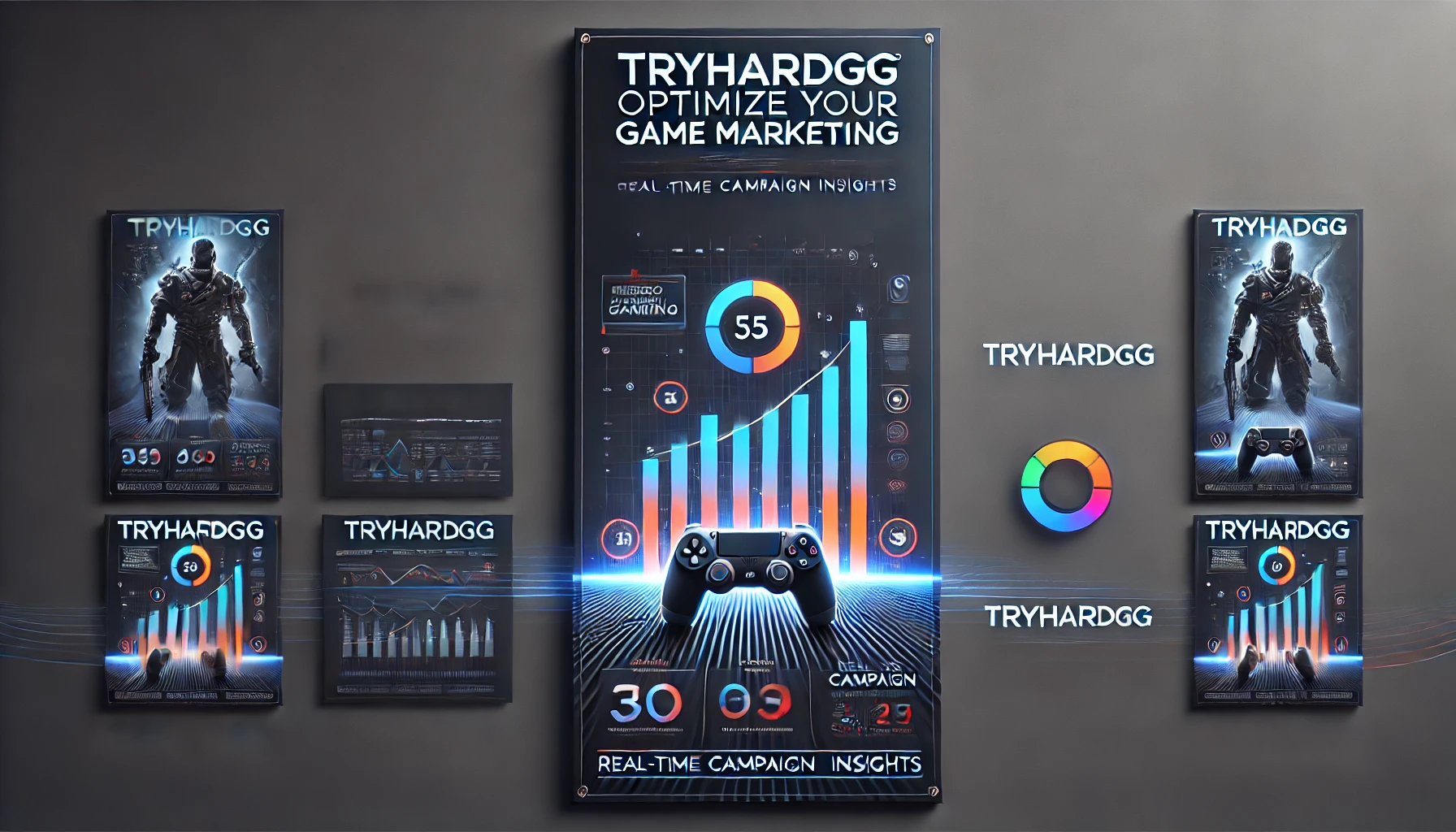 Video game marketing optimization with TryHardGG